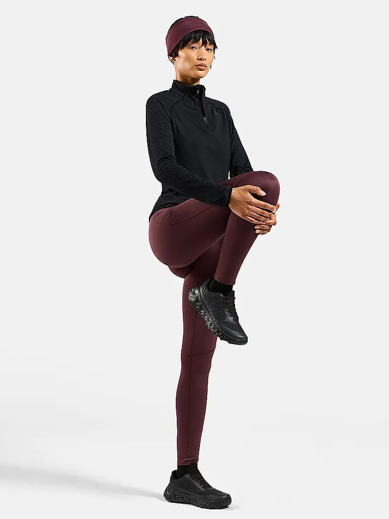 ODLO | Giacca da running da donna Zeroweight Warm Hybrid | Nero