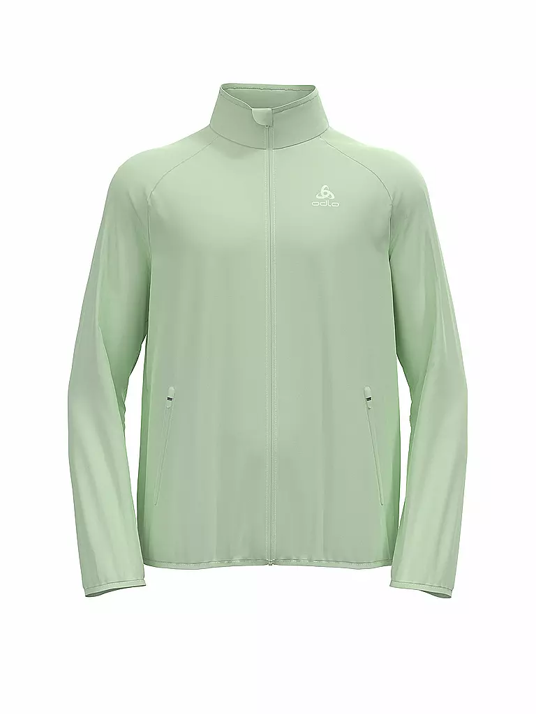 ODLO | Giacca da running da uomo Essential Light | Verde chiaro