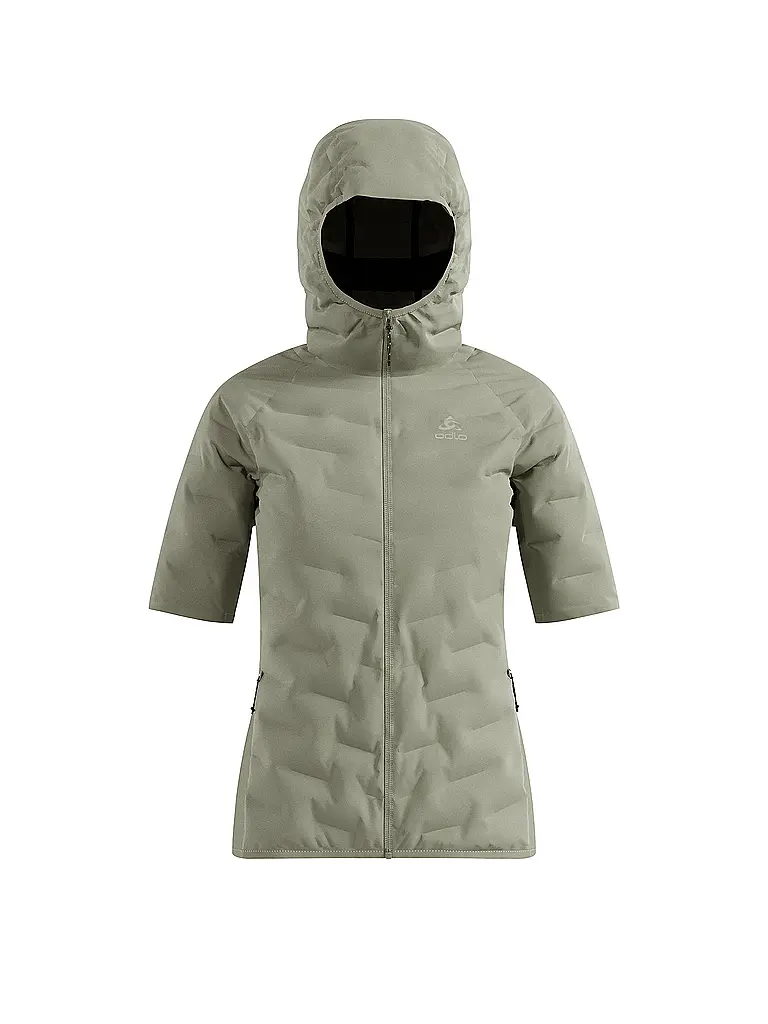 ODLO | Gilet da running da donna Zeroweight Insulator | Oliva
