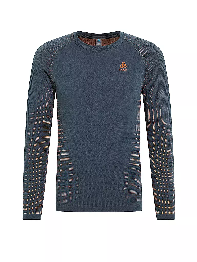 ODLO | Herren Funktionsshirt WARM ECO Baselayer | Blu scuro