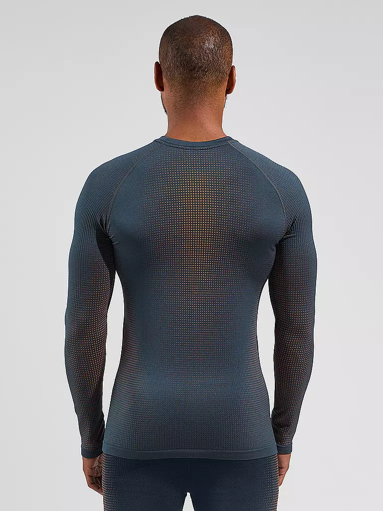 ODLO | Herren Funktionsshirt WARM ECO Baselayer | Blu scuro