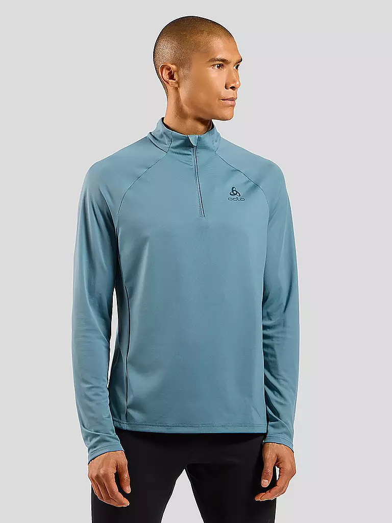 ODLO | Herren Laufshirt Essentials Ceramiwarm | Blu
