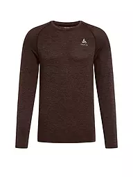 ODLO | Herren Laufshirt Essentials Seamless | Rosso scuro