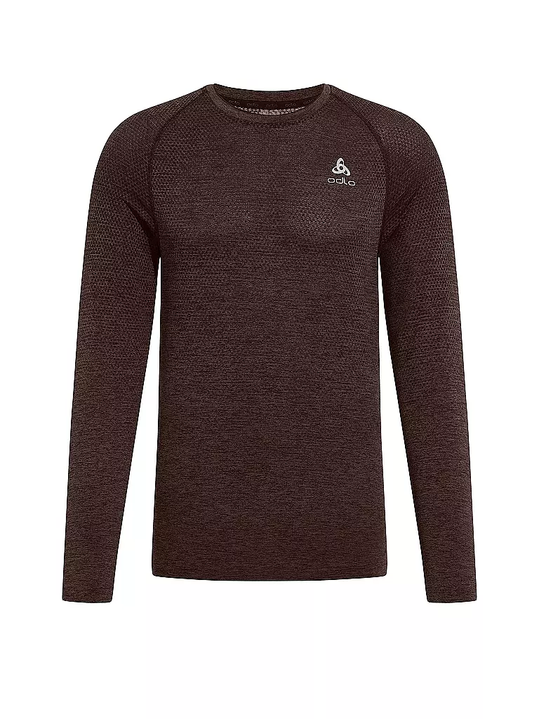 ODLO | Herren Laufshirt Essentials Seamless | Rosso scuro