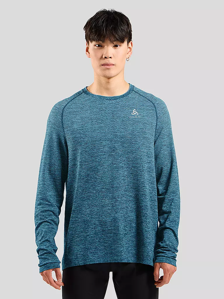 ODLO | Herren Laufshirt Essentials Seamless | Blu