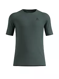 ODLO | Herren Shirt Merino 200 | Verde scuro