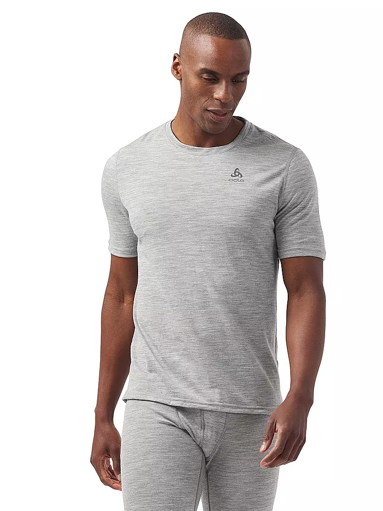 ODLO | Herren Shirt Merino 200 | Grigio