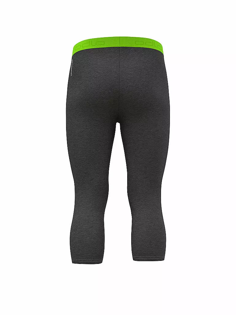 ODLO | Herren Unterzieh Hose Revelstoke Performance Wool 150 3/4 | Grigio