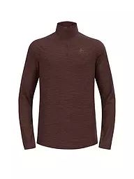 ODLO | Intimo da sci da uomo Millennium Element 1/2 Zip | Marrone