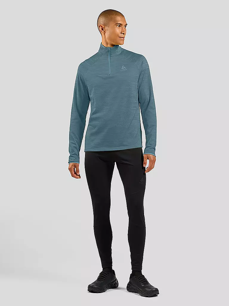 ODLO | Intimo da sci da uomo Millennium Element 1/2 Zip | Blu