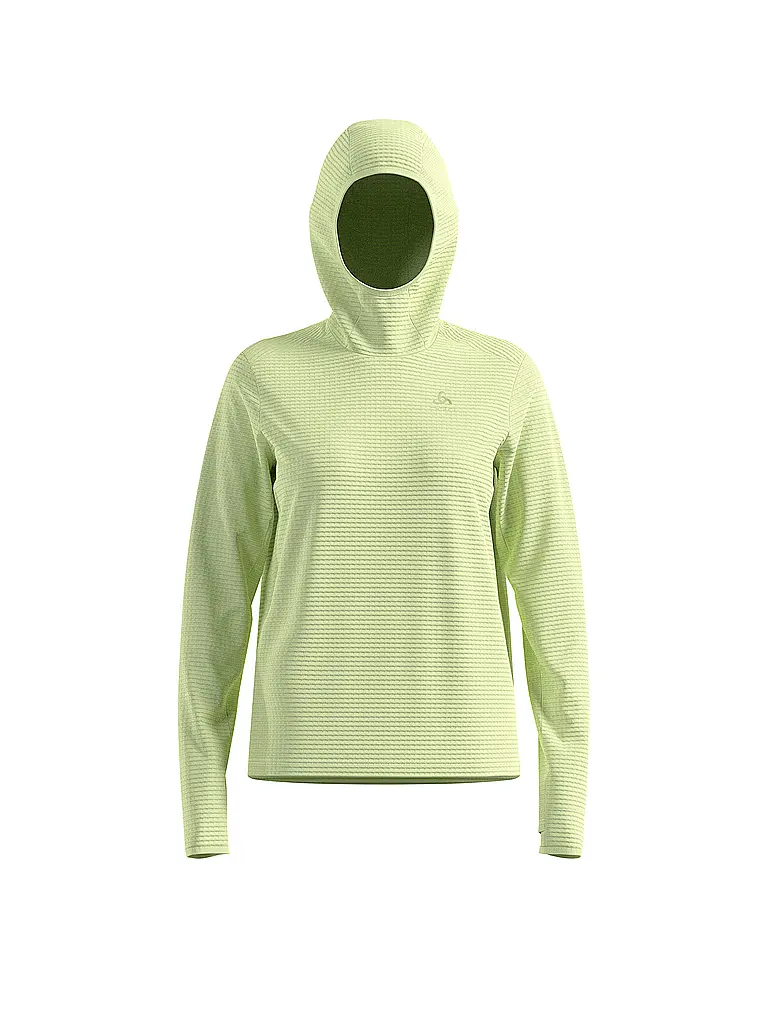 ODLO | Laufhoodie termico Essential da donna | Giallo