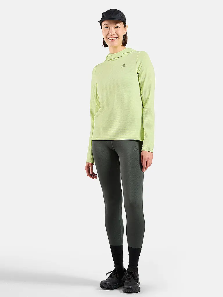 ODLO | Laufhoodie termico Essential da donna | Giallo