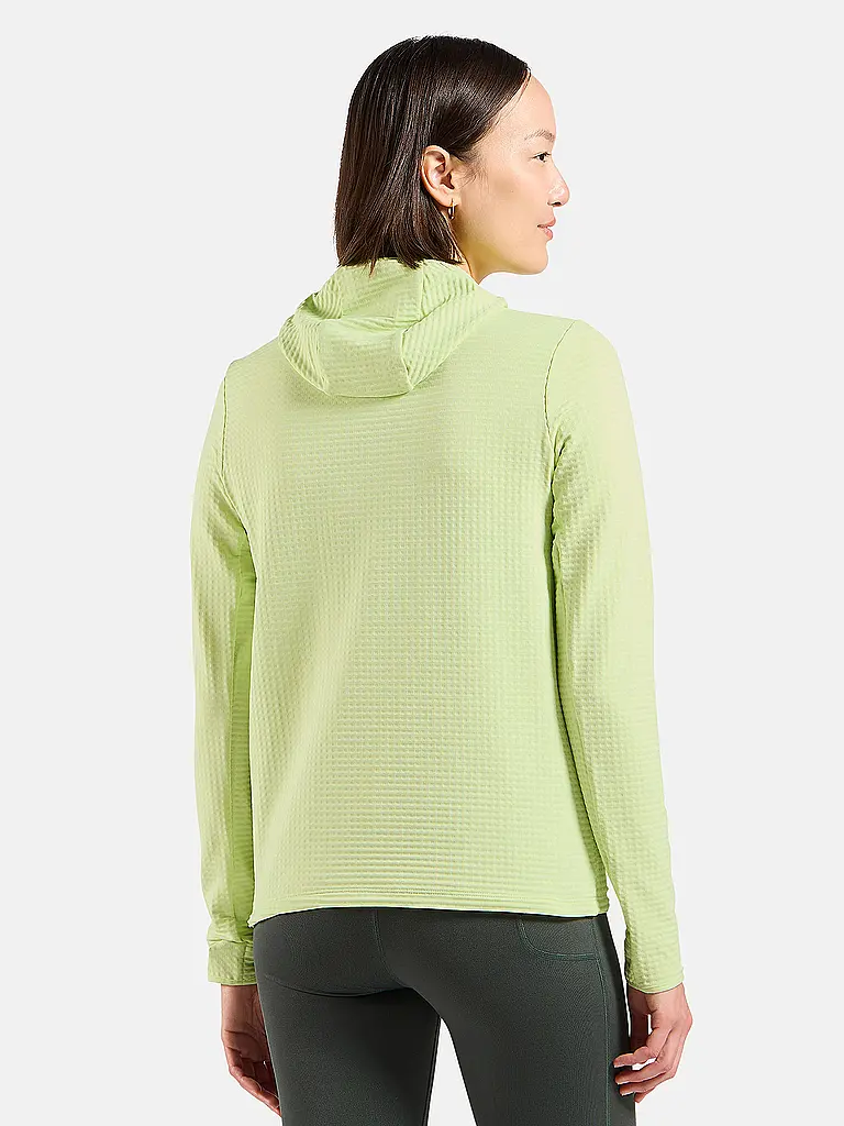 ODLO | Laufhoodie termico Essential da donna | Giallo