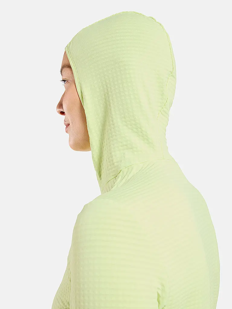 ODLO | Laufhoodie termico Essential da donna | Giallo