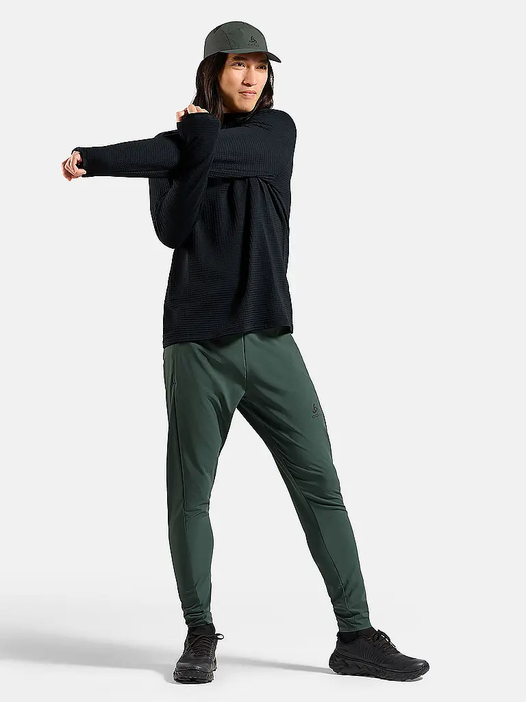 ODLO | Maglia da running termica Essential da uomo | Nero