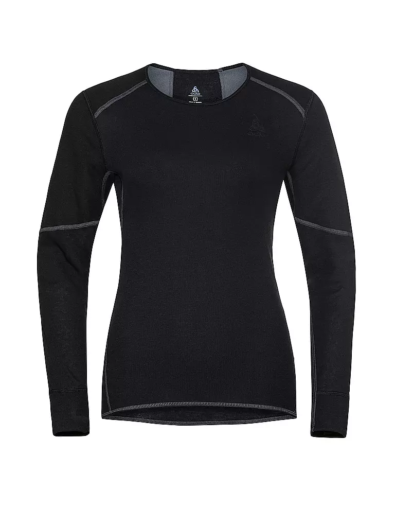 ODLO | Maglia funzionale da donna ACTIVE X-WARM ECO Base Layer | Nero