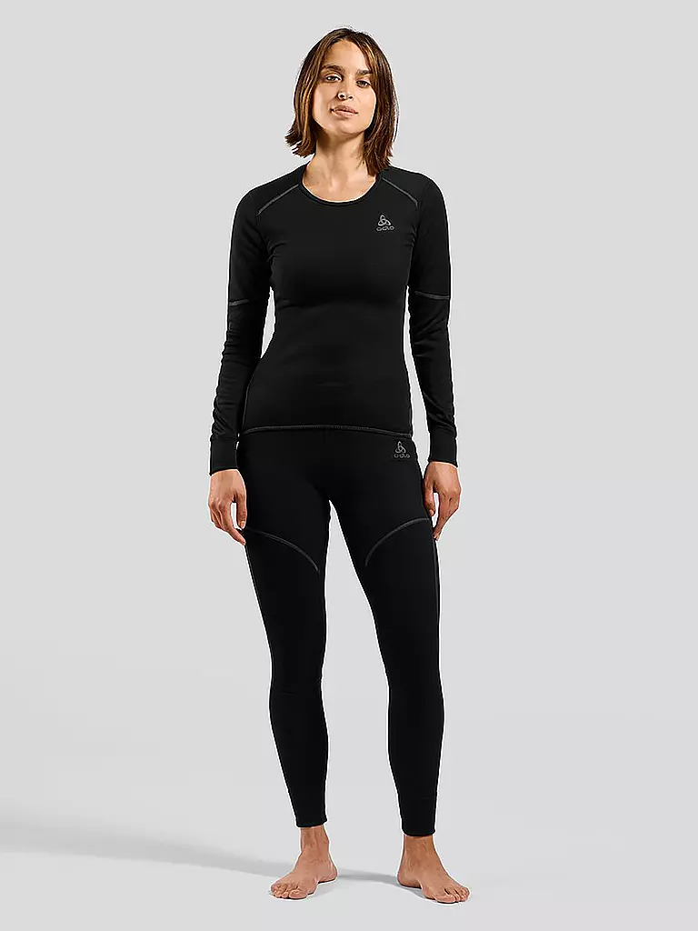 ODLO | Maglia funzionale da donna ACTIVE X-WARM ECO Base Layer | Nero