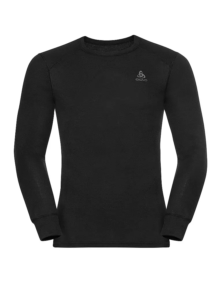ODLO | Maglia funzionale da uomo ACTIVE WARM ECO Base Layer | Nero
