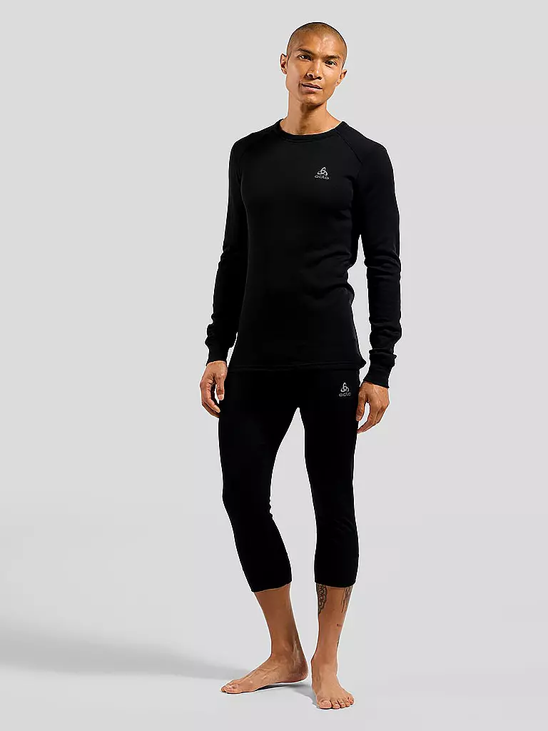 ODLO | Maglia funzionale da uomo ACTIVE WARM ECO Base Layer | Nero