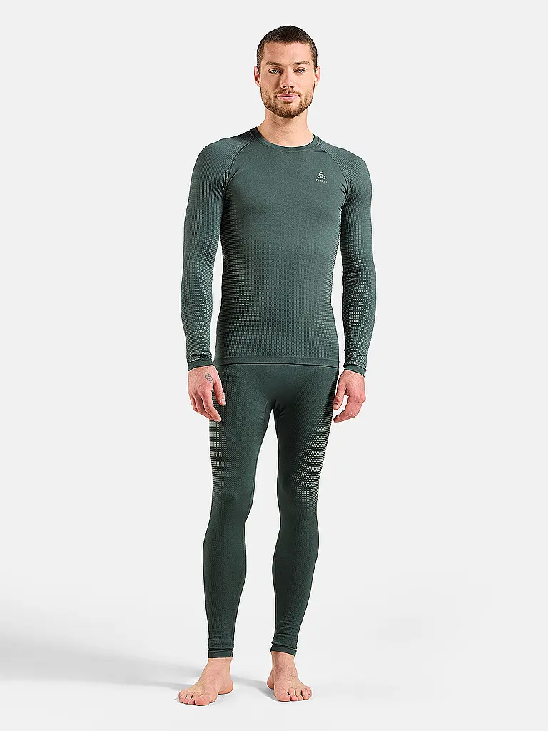 ODLO | Maglia funzionale da uomo WARM ECO Baselayer | Grigio
