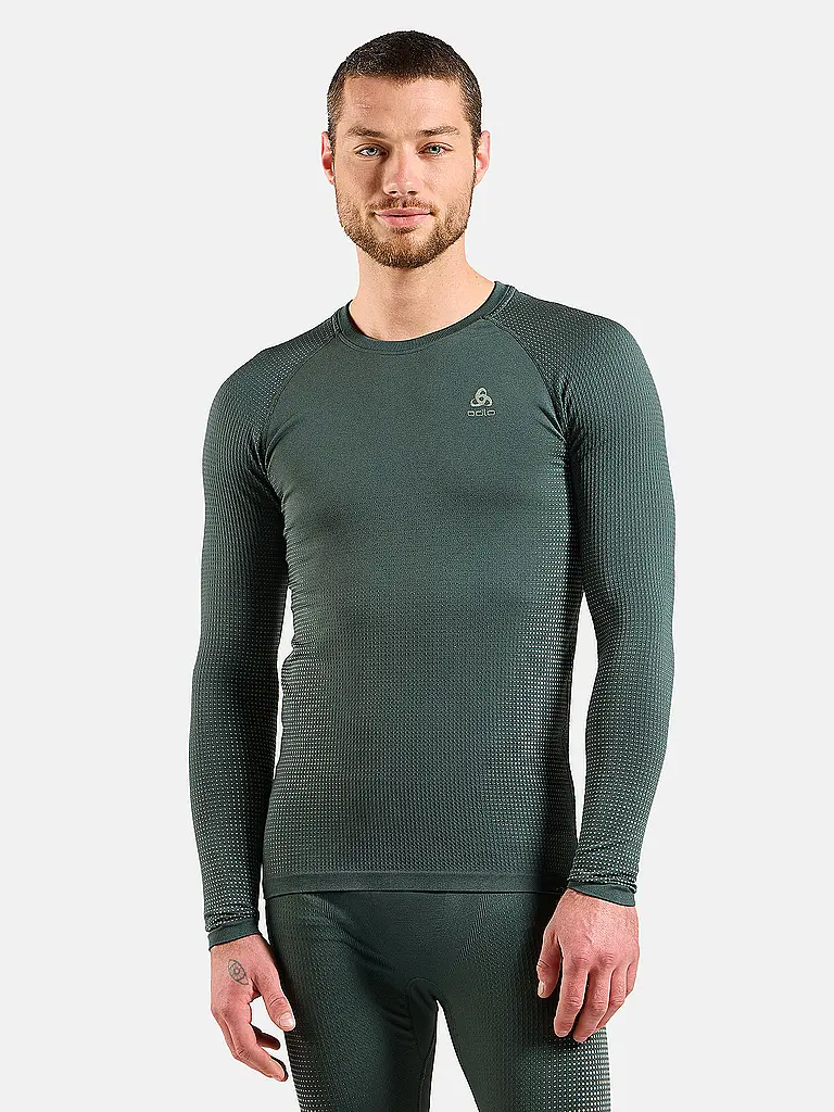 ODLO | Maglia funzionale da uomo WARM ECO Baselayer | Grigio
