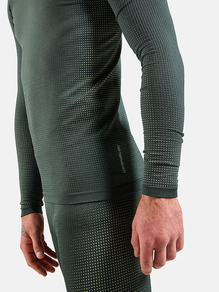 ODLO | Maglia funzionale da uomo WARM ECO Baselayer | Grigio