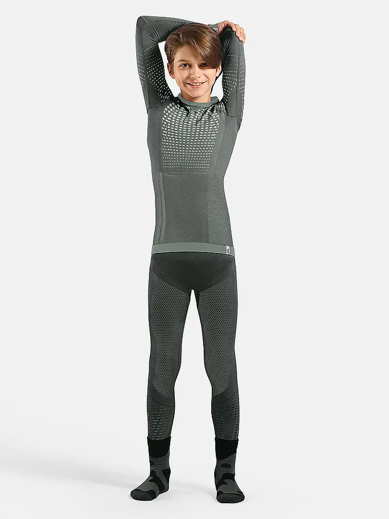 ODLO | Maglia funzionale termica Performance Warm da bambino | Grigio
