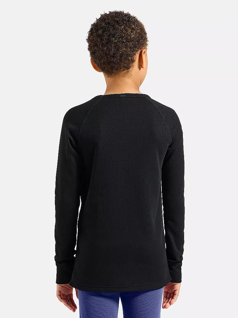 ODLO | Maglia intima da bambino Active Warm | Nero