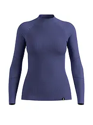 ODLO | Maglia intima da donna Natural Merino 260 1/2 Zip | Blu
