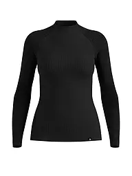 ODLO | Maglia intima da donna Natural Merino 260 1/2 Zip | Nero