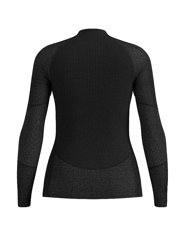 ODLO | Maglia intima da donna Natural Merino 260 con mezza zip |