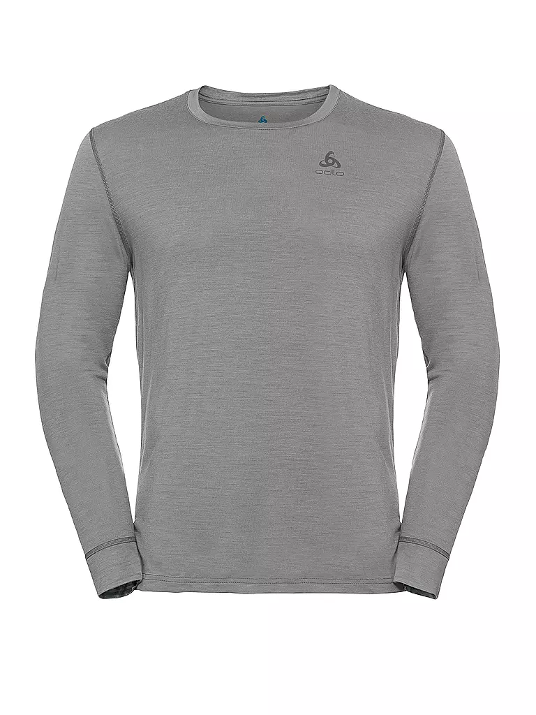 ODLO | Maglia intima da uomo Natural 100% Merino Warm | Grigio