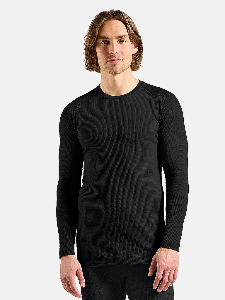 ODLO | Maglia intima da uomo Natural Merino 260 con mezza zip |