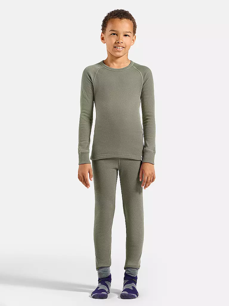 ODLO | Maglia intima termica Active Warm da bambino | Argento