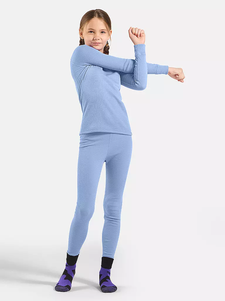 ODLO | Maglia intima termica Active Warm da bambino | Blu chiaro