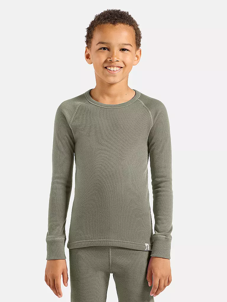ODLO | Maglia intima termica Active Warm da bambino | Argento
