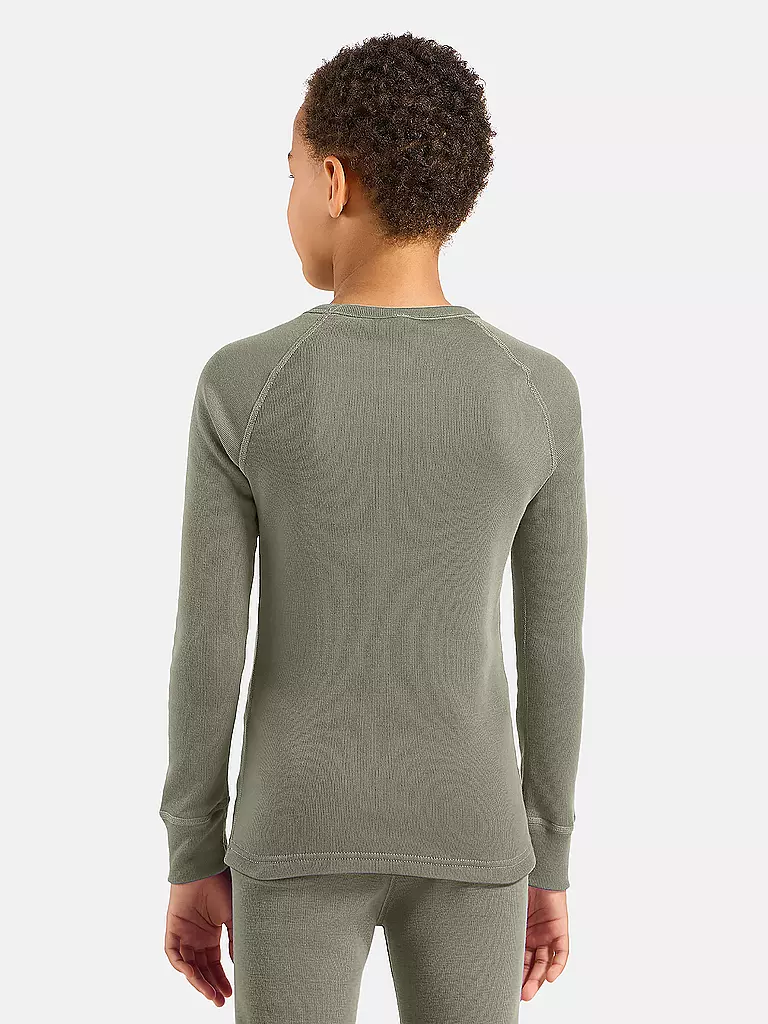 ODLO | Maglia intima termica Active Warm da bambino | Argento