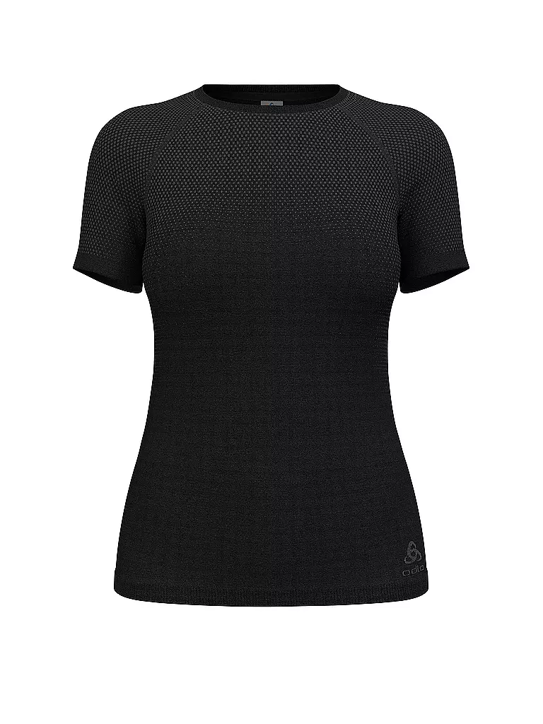 ODLO | Maglietta da running da donna Performance Light Base Layer | Nero