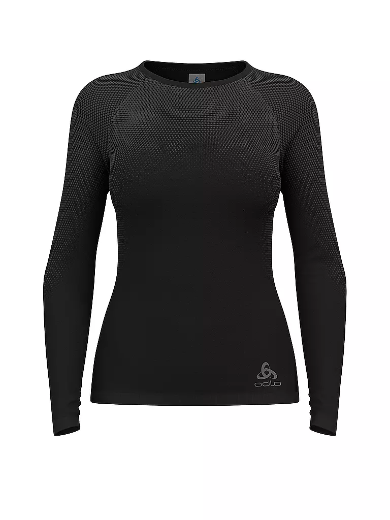 ODLO | Maglietta da running da donna Performance Light Base Layer | Nero