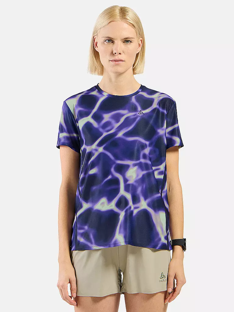 ODLO | Maglietta da running da donna Zeroweight Chill-Tec Print |