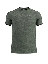 ODLO | Maglietta da running da uomo Essentials Seamless | Oliva