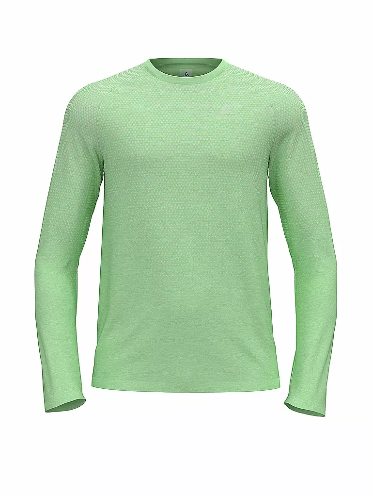 ODLO | Maglietta da running da uomo Essentials Seamless | Verde chiaro