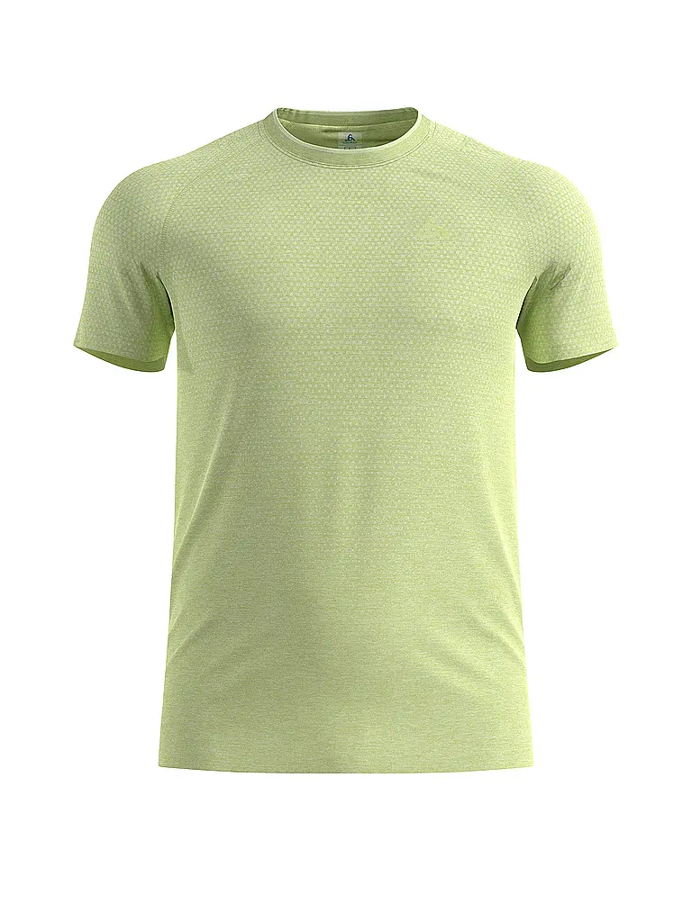 ODLO | Maglietta da running da uomo Essentials Seamless | Giallo