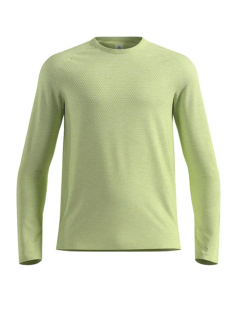 ODLO | Maglietta da running da uomo Essentials Seamless | Giallo