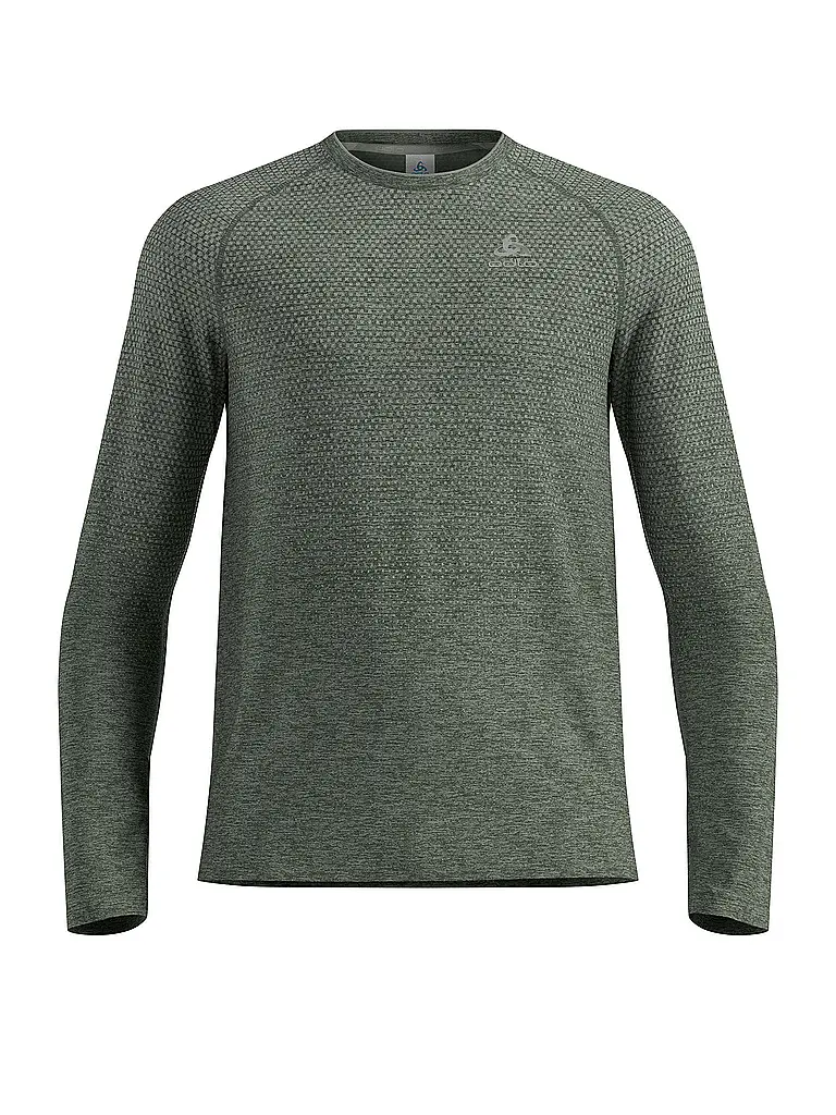 ODLO | Maglietta da running da uomo Essentials Seamless | Oliva