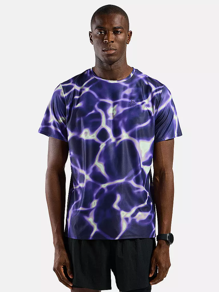 ODLO | Maglietta da running da uomo Zeroweight Chil Tec Print |