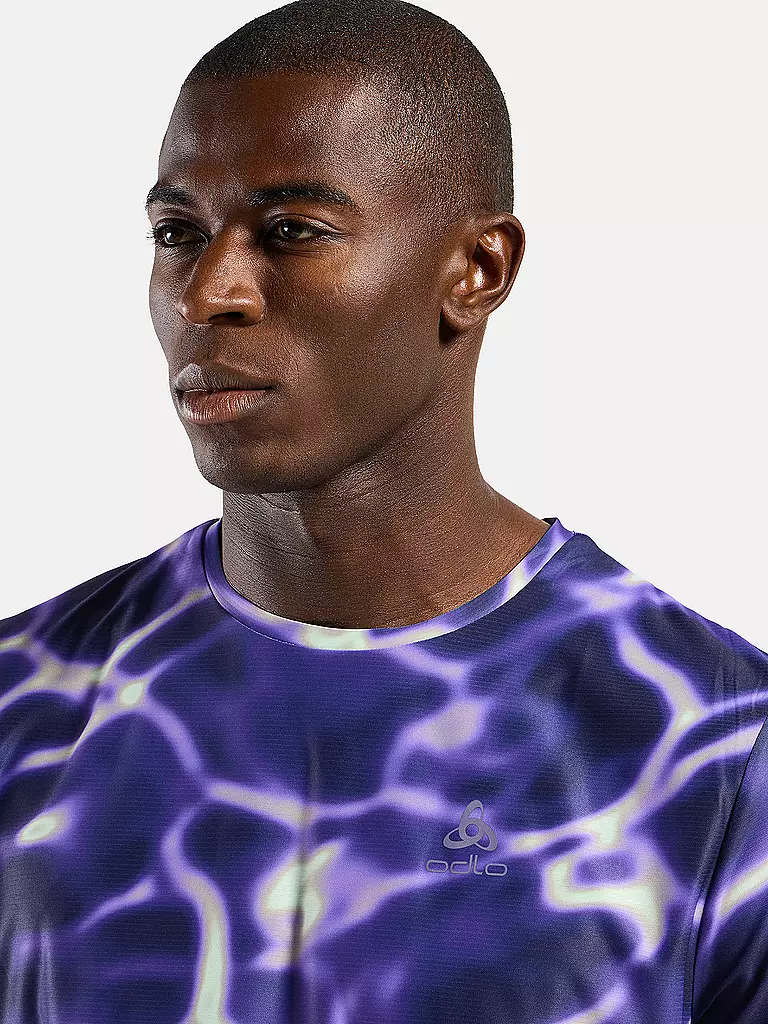 ODLO | Maglietta da running da uomo Zeroweight Chil Tec Print |