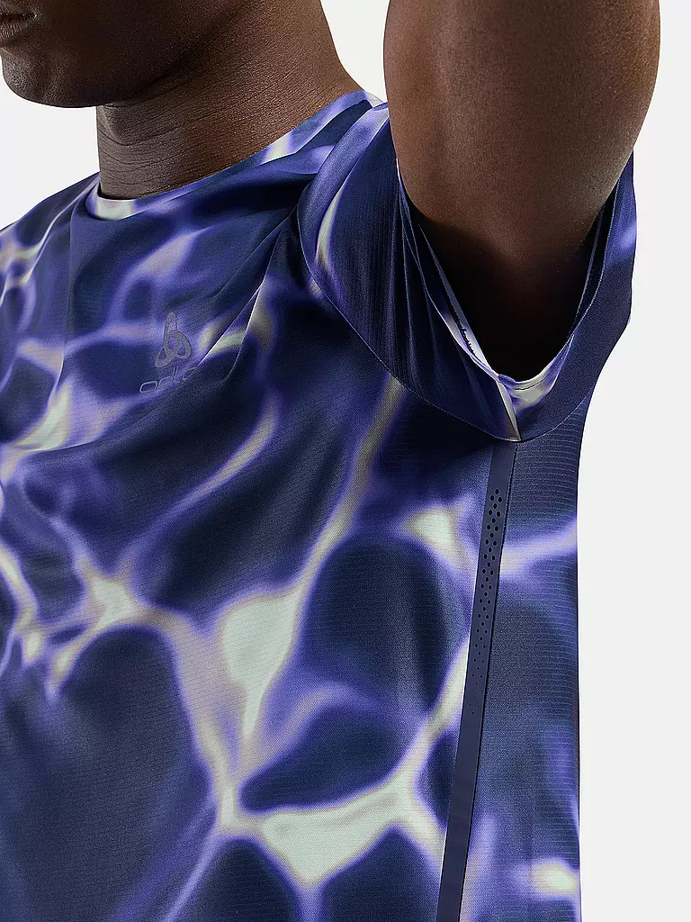 ODLO | Maglietta da running da uomo Zeroweight Chil Tec Print |
