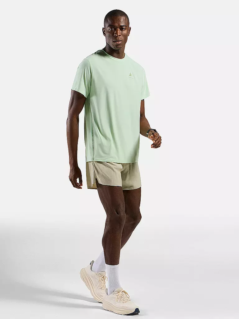 ODLO | Maglietta da running da uomo Zeroweight Chill-Tec | Verde chiaro