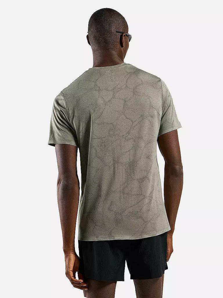 ODLO | Maglietta da running da uomo Zeroweight Engineered Chill-Tec | Beige